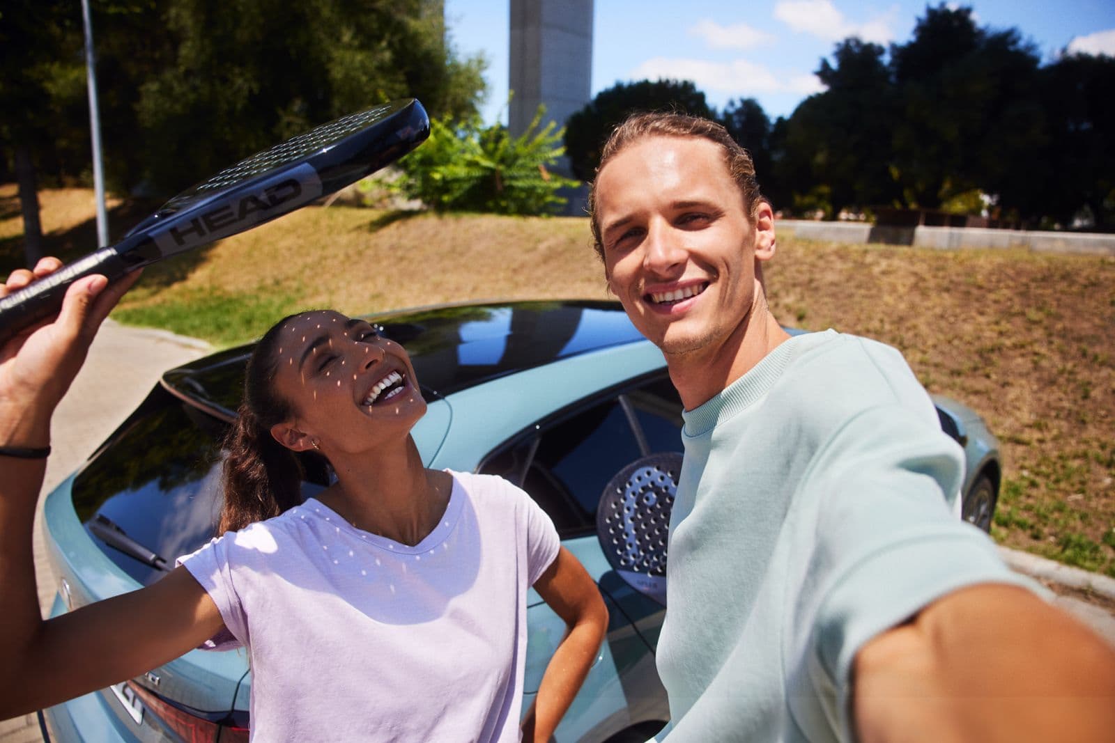 BMW Financial Services campaign — on set